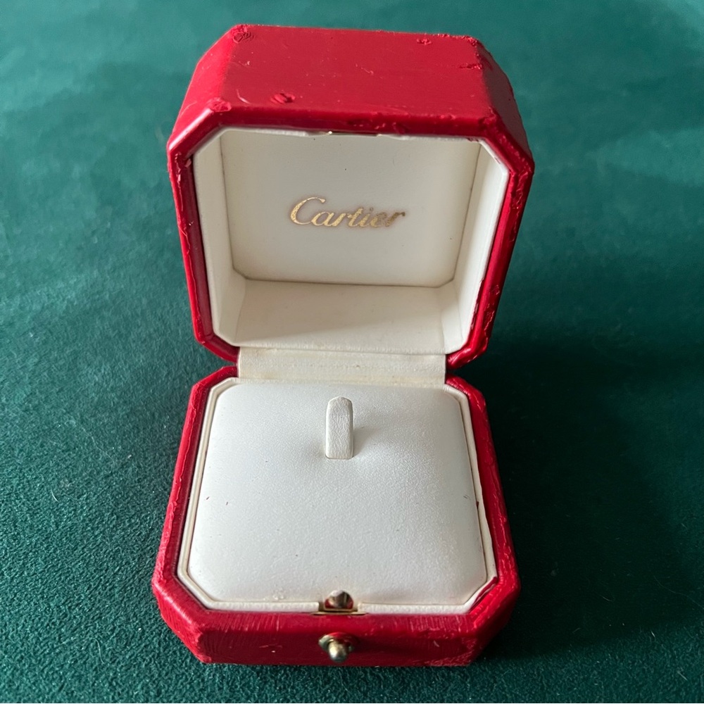 Cartier Red Jewelry Box
